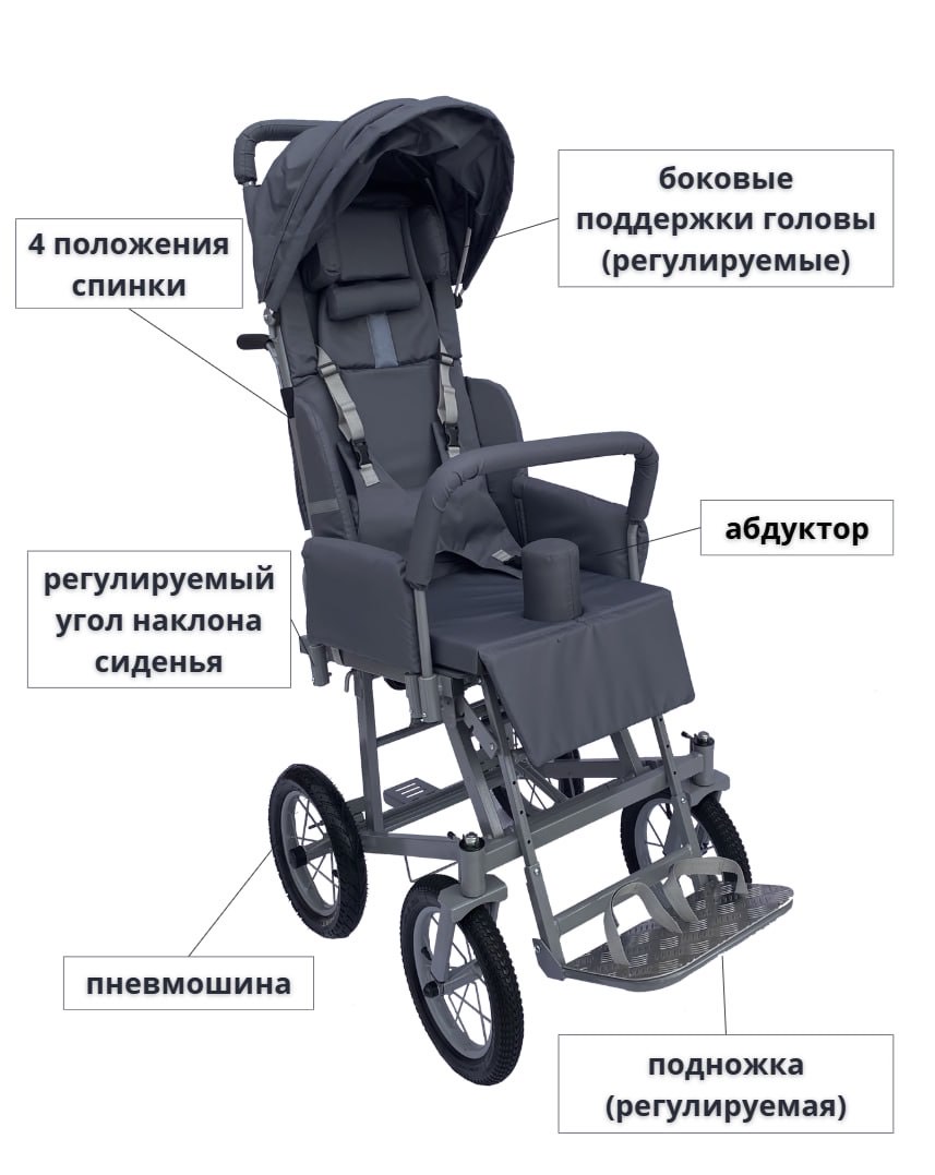 Коляска прогулочная для детей и подростков Вета К 1 — изображение 2